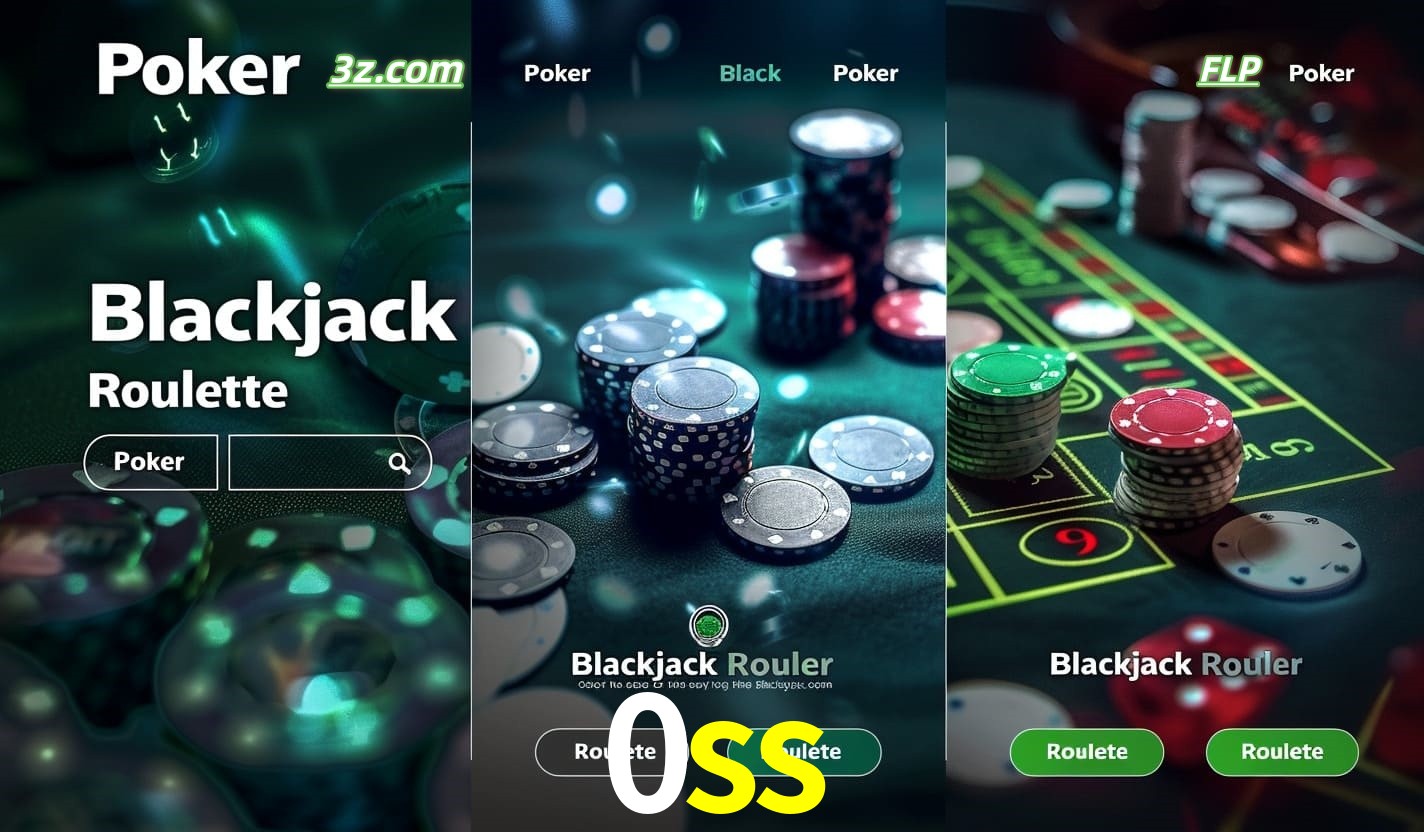 Cassino online 0ss com Poker, Blackjack e Roleta ao vivo para jogadores do Brasil