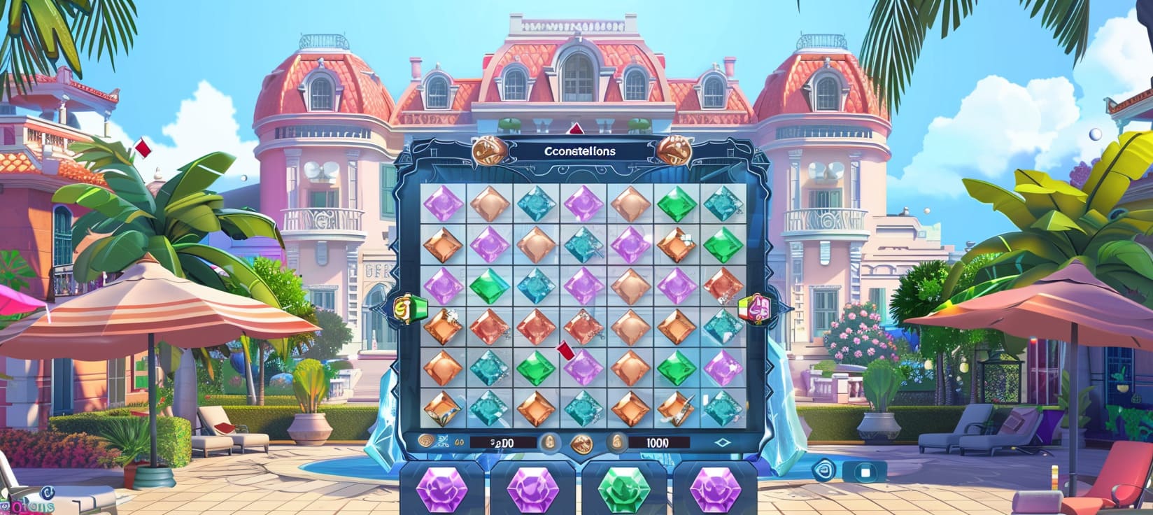 0ss Constellations slot game cassino online com pedras preciosas