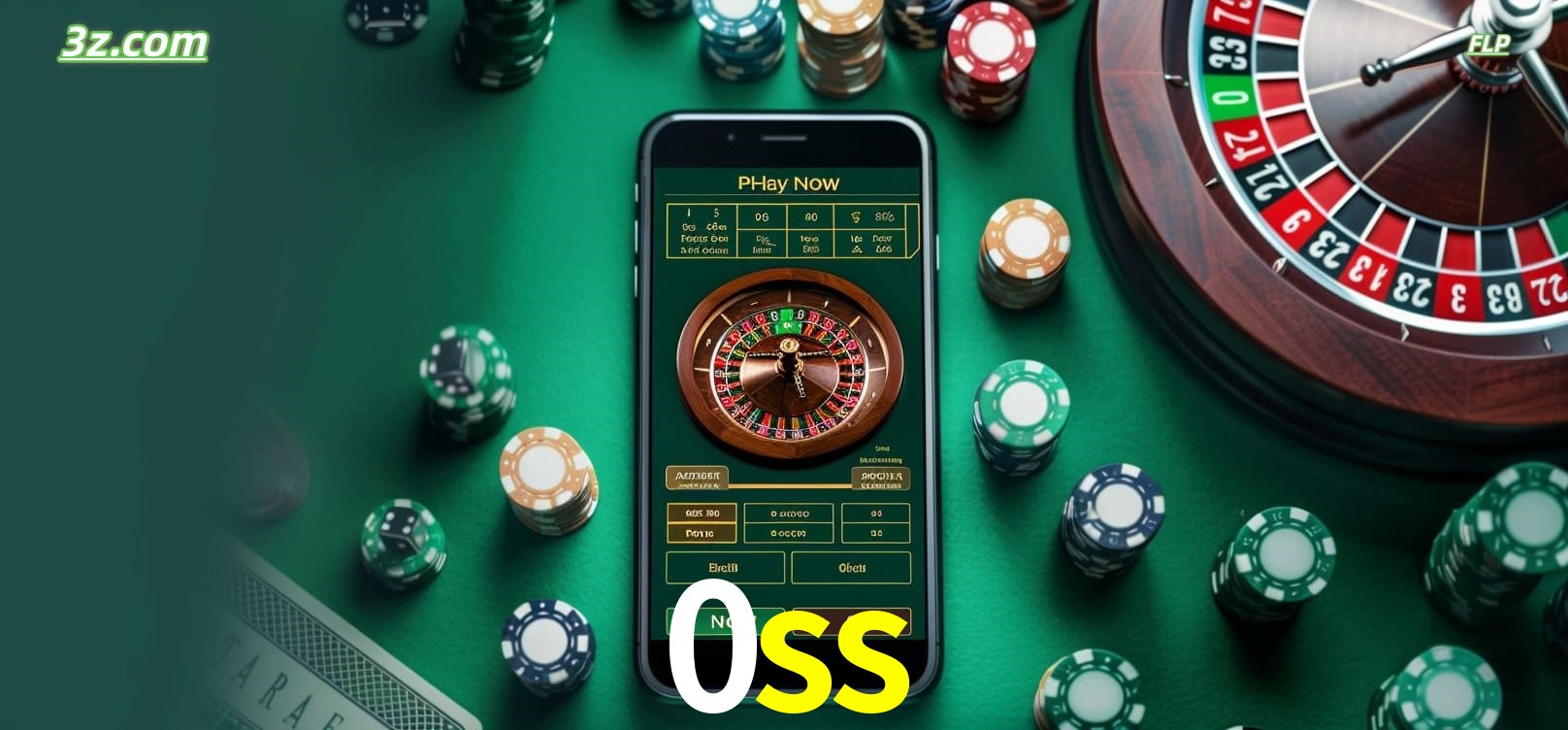 Roleta online no cassino 0ss disponível em celular e computador